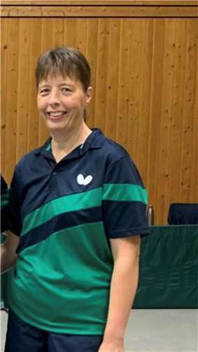 Angela Schönau konnte sowohl im Doppel als auch im Einzel je einen Punkt einfahren.  Foto: TTC GW Fritzdorf