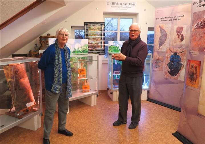 Angela und Hans Thelen vom Heimatverein Niederbachem engagieren sich seit vielen Jahren fürs Kleine Museum. Gemeinde Wachtberg/mm