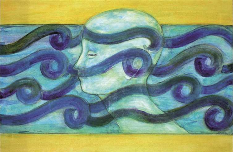 Angelika Castellis Bild „Erfahrungen!?“ .