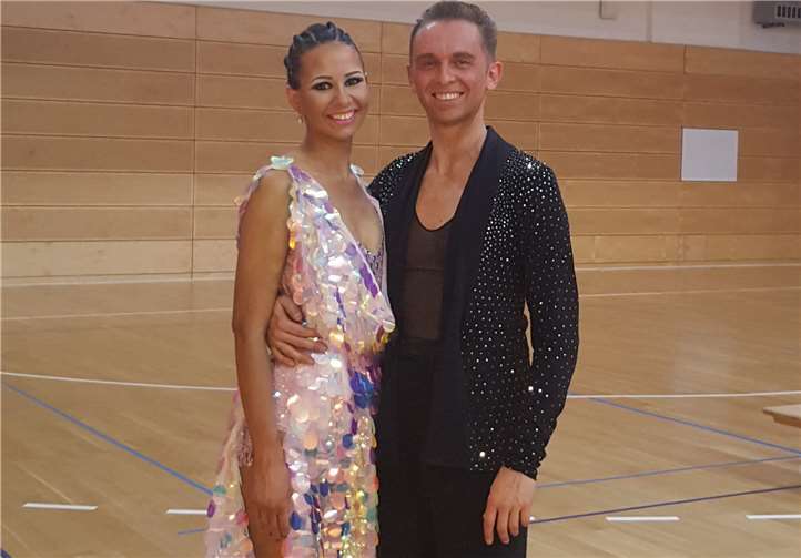 Angelina Buhr und Lukas Kurkowski. Fotos: privat