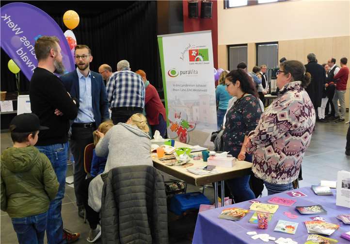 Angeregte Gespräche beim Case-Projekt.