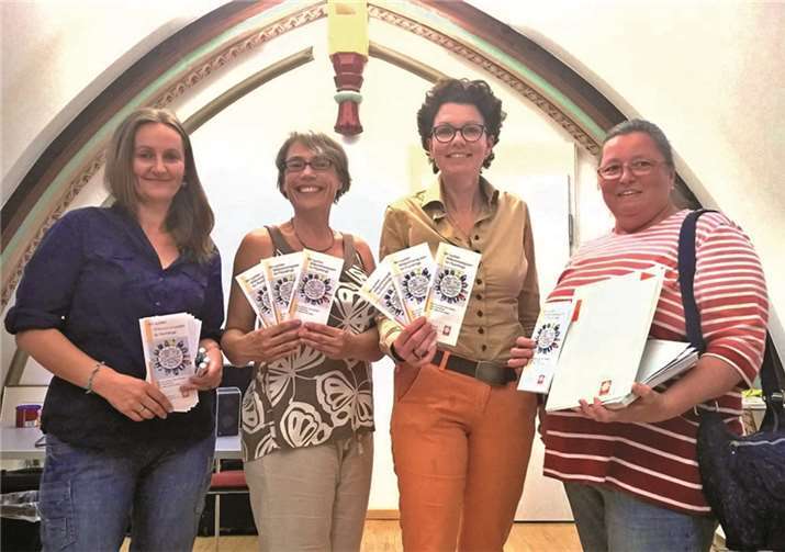 Ania Siwik (v. l.), Eva Pestemer, Heike Krämer-Resch und Birgit Schneider. privat