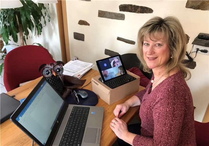 Anke Beilstein bietet eine online-Sprechstunde an.Foto: CDU