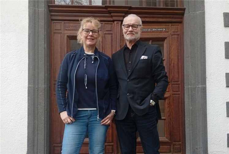 Anke Holl und Fritz Naumann.