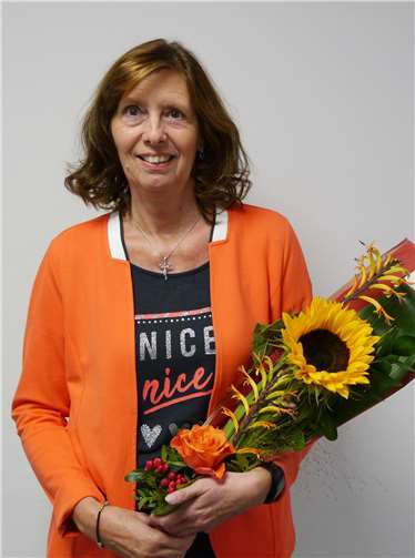 Anke Meister feiert 40-jähriges Jubiläum. Fotos: privat