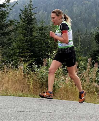 Anke Schirmer sammelte 1.383,47 Punkte. Foto: privat