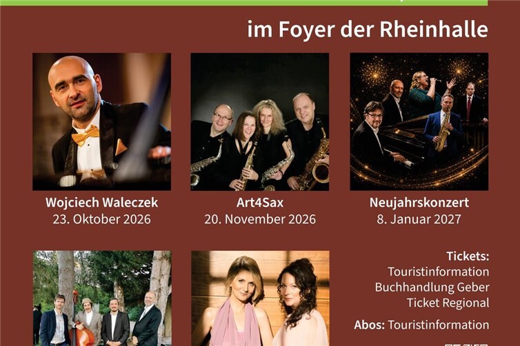 Ankündigungsplakat Klassik