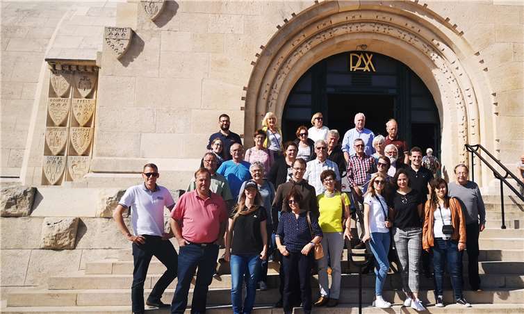 Anlässlich der 100-jährigen Wiederkehr von Versailles hatte die JU Mendig zu einer Bildungsfahrt nach Verdun eingeladen. Foto: privat