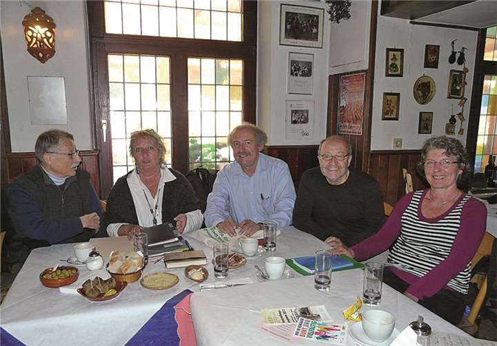 Anlässlich der siebten öffentlichen Fraktionssitzung der Grünen im Stadtrat von Remagen kam Integrationsministerin Irene Alt auf Einladung der Grünen nach Remagen. privat