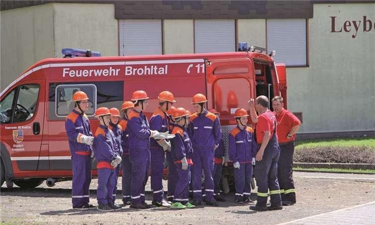 Anlässlich des Tags der offenen Tür der Feuerwehr Kempenich stellte sich die neue Jugendwehr vor.