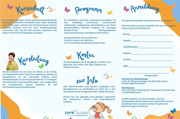 Anmeldung Erwachsenen Workshop 1