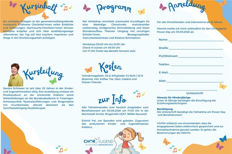 Anmeldung Erwachsenen Workshop 1