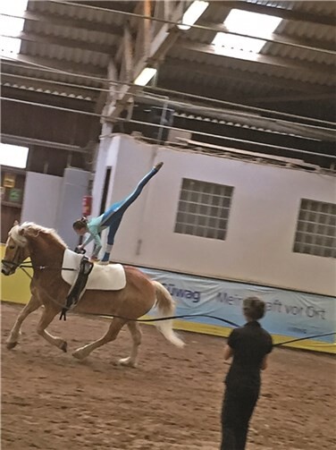 Anna Kahler in Aktion.privat