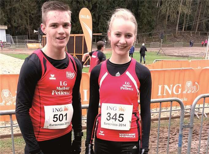 Anna Klara Klöckner und Niklas Iking starteten in Diekirch.privat