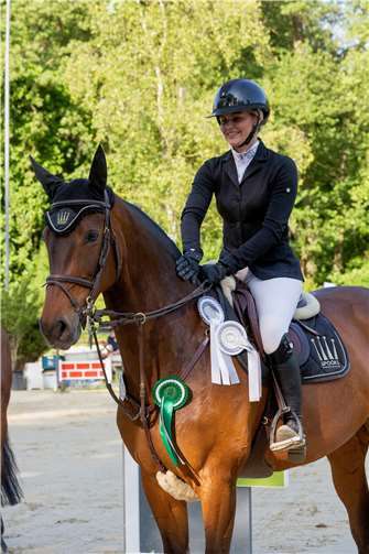 Anna-Lisa Schlüter vom RV Beuel-Gut Ettenhausen.  Foto: Katharina Lauer