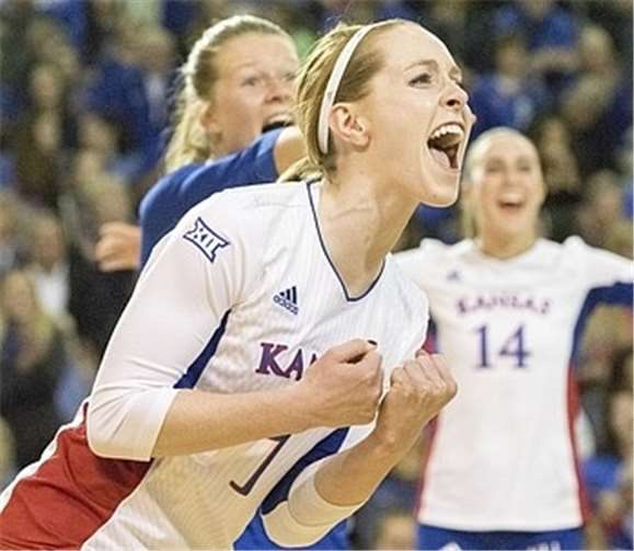 Anna Marie Church (27) aus Fairway (Kansas). Position beim VC Neuwied: Libera.