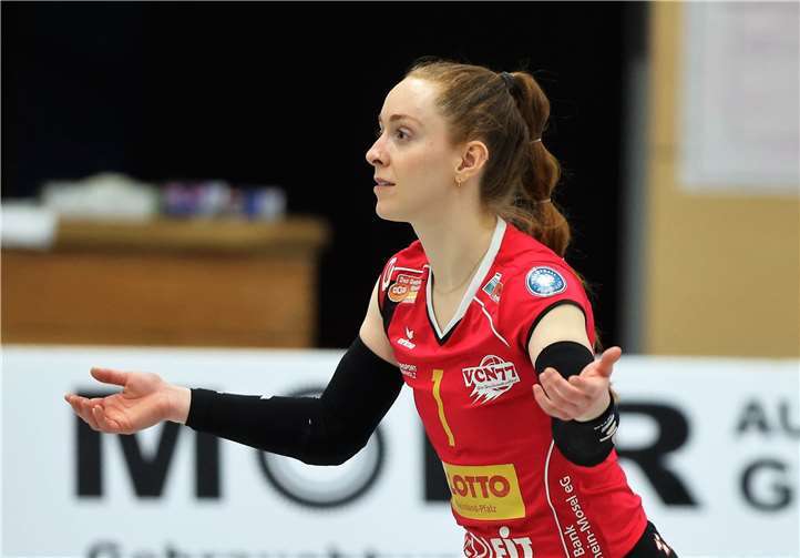 Anna Marie Church wird auch in der nächsten Saison die Abwehr ihrer Deichstadtvolleys organisieren und sich den Traum von der ersten Liga erfüllen dürfen.