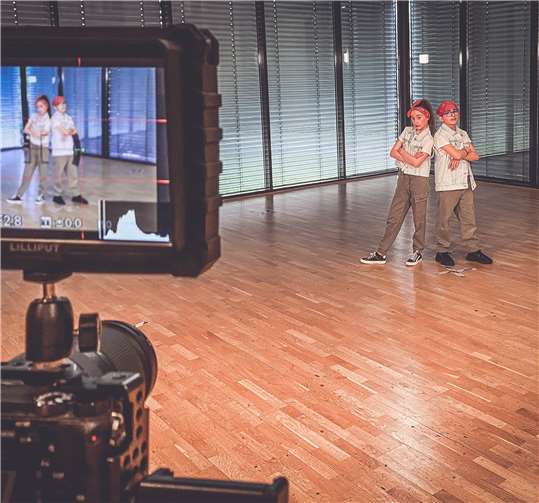 Anna und Arda waren zeigten eine starke Performance. Foto: privat