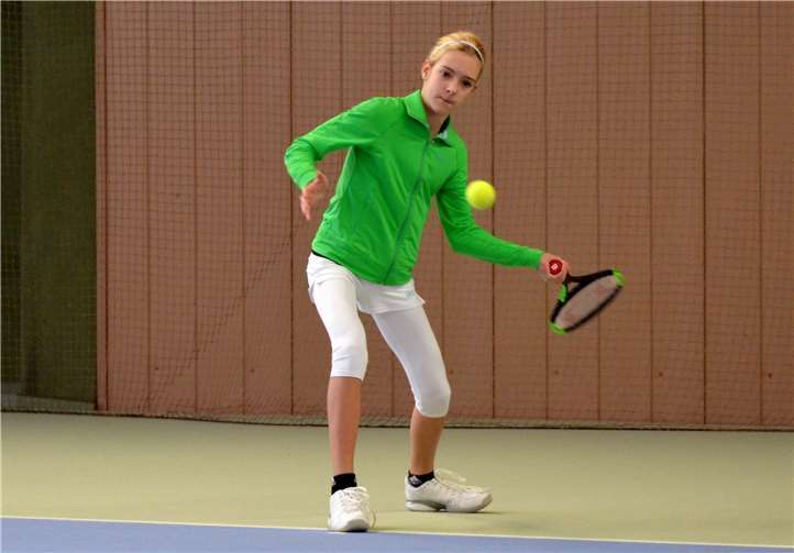 Annalena Noll war die jüngste und beste Akteurin im LK-Turnier.