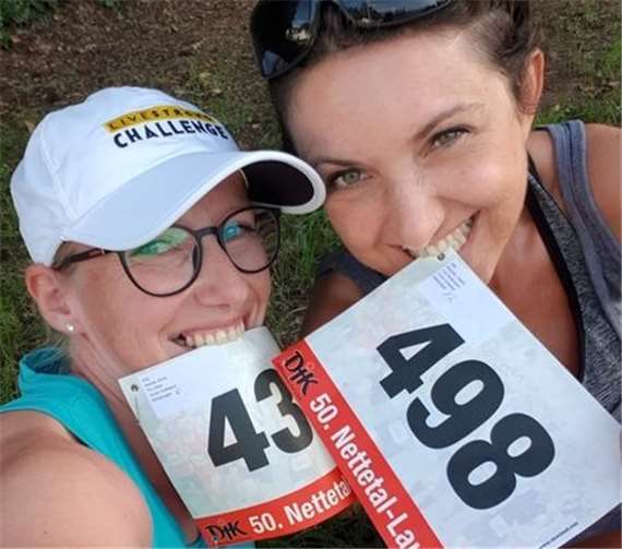 Anne Kallnik und Vladka Rascher. Foto: privat