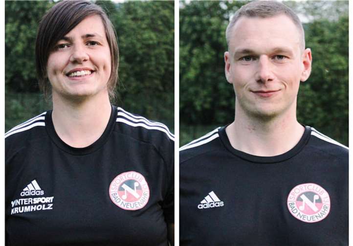 Anne-Kathrine Kremer und Sebastian Decker werden das Regionalliga-Team auch in der kommenden Saison trainieren. Foto: privat