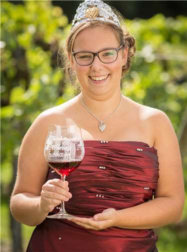 Lampenfieber und Herzklopfen Anne Lanzerath aus Walporzheim.