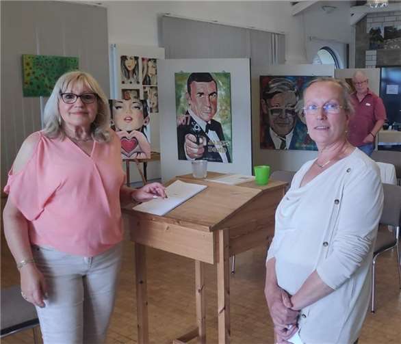 Anne Rösner-Langener (li.) und Ottilie Steinwarz.