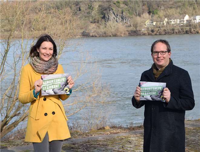 Anne Spiegel und Holger Wolf wollen die Geburtshilfe stärken. Foto: privat