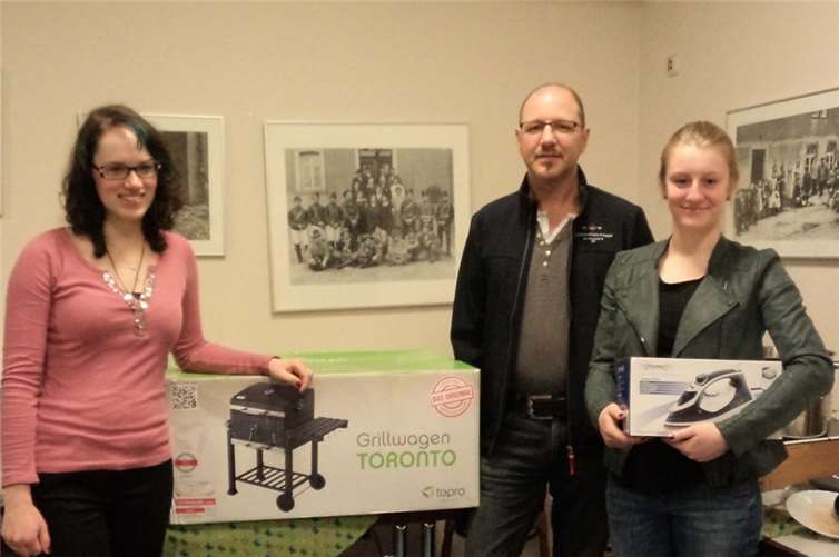 Annette Koch, Mathias Blatt und Nina Sabock waren die Gewinner.