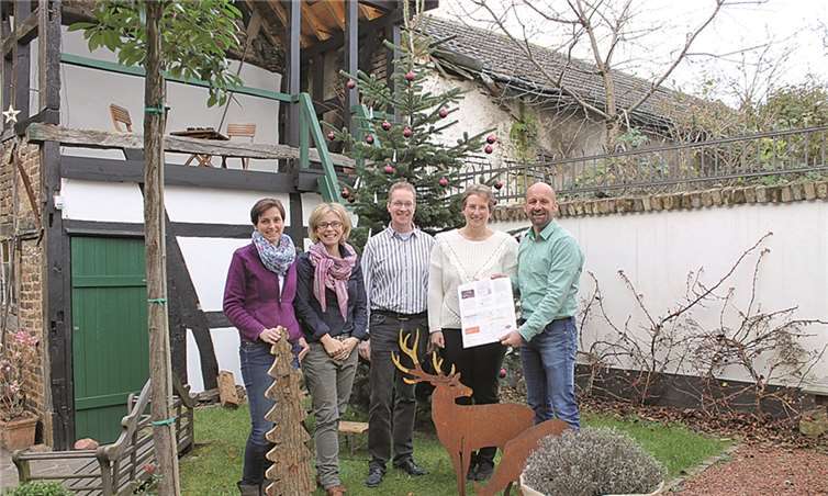 Annette Schiller, Sandra Retterath-Brandt, Ansgar Pöhler, Simone Schleheck und Ralph Retterath hatten den zweiten verkaufsoffenen Sonntag hervorragend organisiert. Archiv - WP-