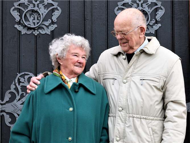 Anni und Siegfried Grotzki feierte ihre Diamantene Hochzeit. Foto: privat