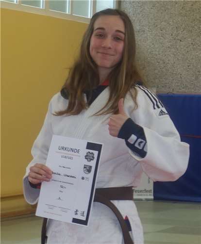 Annika Chandoni gewinnt die 52Kg-Klasse bei den Frauen U21