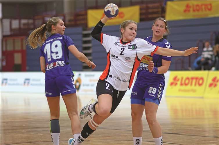 Annika Ingenpaß, Posituion Kreismitte. Foto: Vulkan-Ladies Koblenz/Weibern