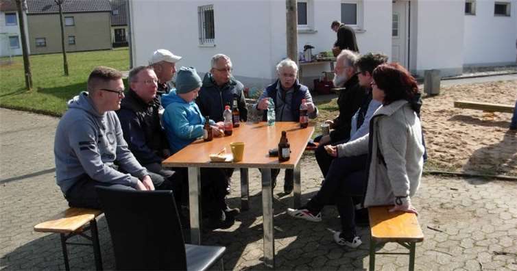 Anschließend traf man sich zu einer gemeinsamen Mahlzeit.
