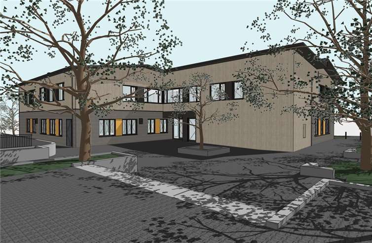 Mehr Raum für gemeinsames Lernen  Ansicht Gesamtschule vorher.