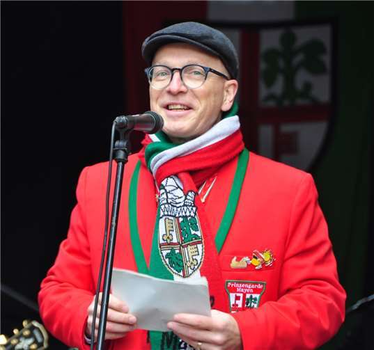 Ansprache von Oberbürgermeister Dirk Meid.