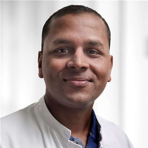 Anton Suriyakumar, Oberarzt der Unfall- und Orthopädischen Chirurgie im (KHDS). Foto: privat