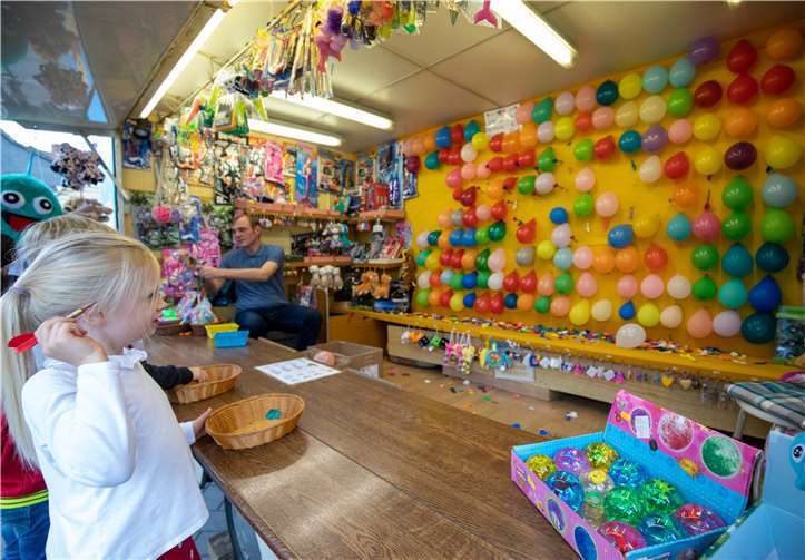 Antonia (6) zielte für jeden Treffer genau.