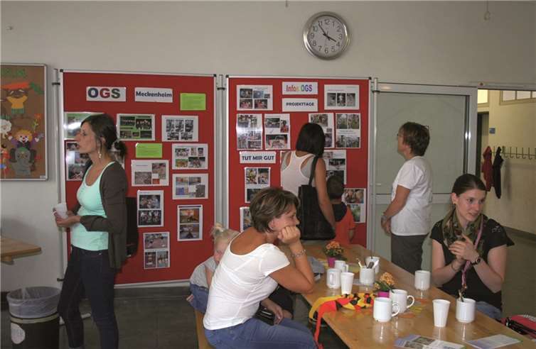 Antworten gab es auf die vielen Fragen der Eltern rund um den Ablauf und die Angebote der OGS an der KGS Meckenheim.Stadt Meckenheim