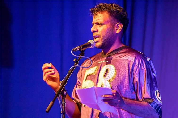 Anuraj Sri Rajarajendran erhielt im Halbfinale in Selters die meisten Punkte.