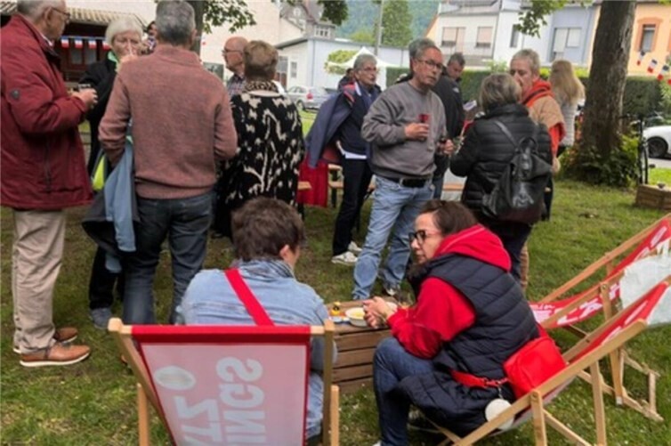 Apéro am Camille-Goupil-Platz