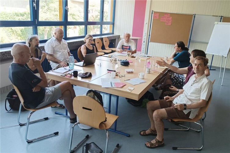 Arbeitsgruppe während des Workshops.