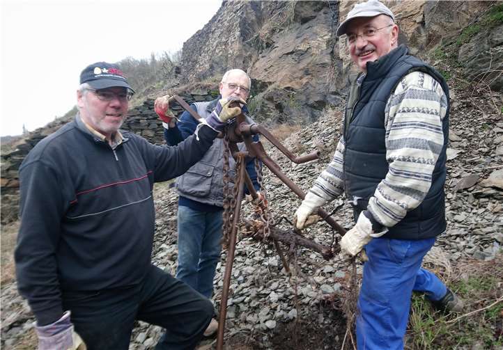 Arbeitsreiche Einsätze in der Lehmer Würzlay standen auf dem Programm der Razejunge.Quelle: Lehmer Razejunge