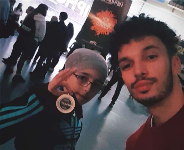Arda Okuklu gewann die Goldmedaille.privat