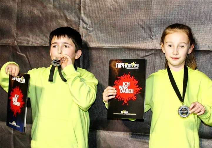 Arda Okuklu mit seiner Duopartnerin Anna Gorte holte zwei Titel.Foto: privat