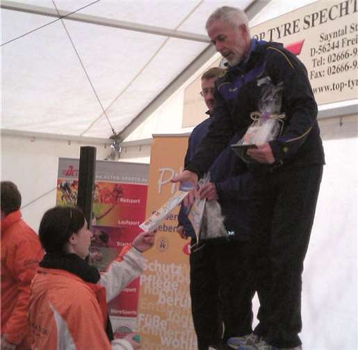 Armin Hastrich vom Lauftreff SV Weitersburg konnte in diesem Jahr den Wäller-Lauf Cup in seiner Altersklasse gewinnen.