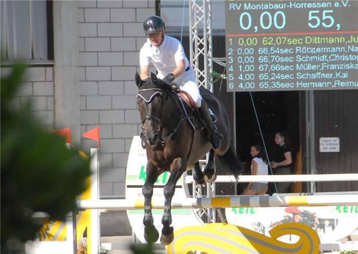 Arndt Ulrich (Foto) vom RV Montabaur und Lena Rosa Kramm sicherten ihrem Verein gute Platzierungen. Foto: KER