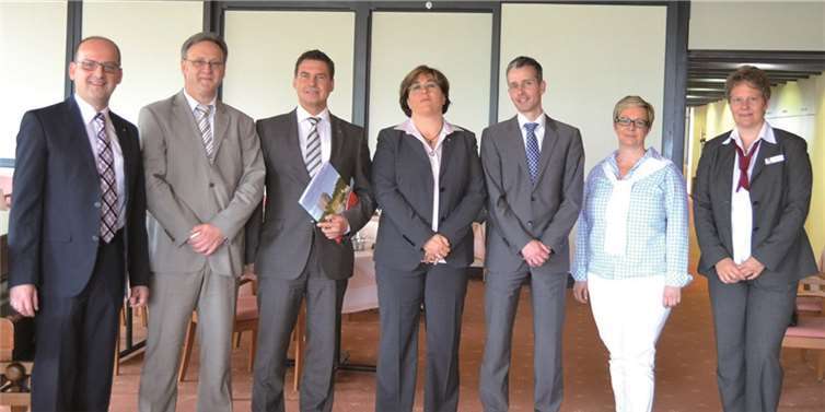 Arno Minwegen (v.l.n.r.), Rainer Welsch, Matthias Nester, Iris Anheier, Jens Hannemann, Tanja Müller, Dagmar Hett. privat