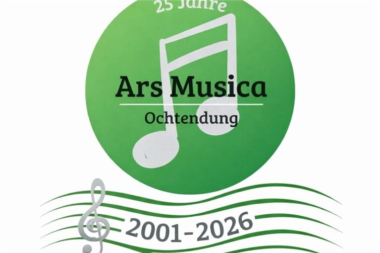 Ars Musica Ochtendung feiert sein 25jähriges Bestehen mit einem Jubiläumswochenende am 20./21. Juni 2026 in der Kulturhalle.