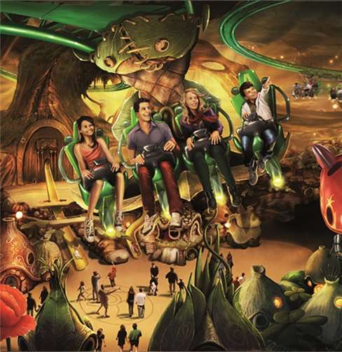 „Arthur - Im Königreich der Minimoys“ heißt die neue Attraktion des Europa-Parks. Europa-Park